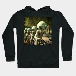 Aliens in the park 3 Hoodie